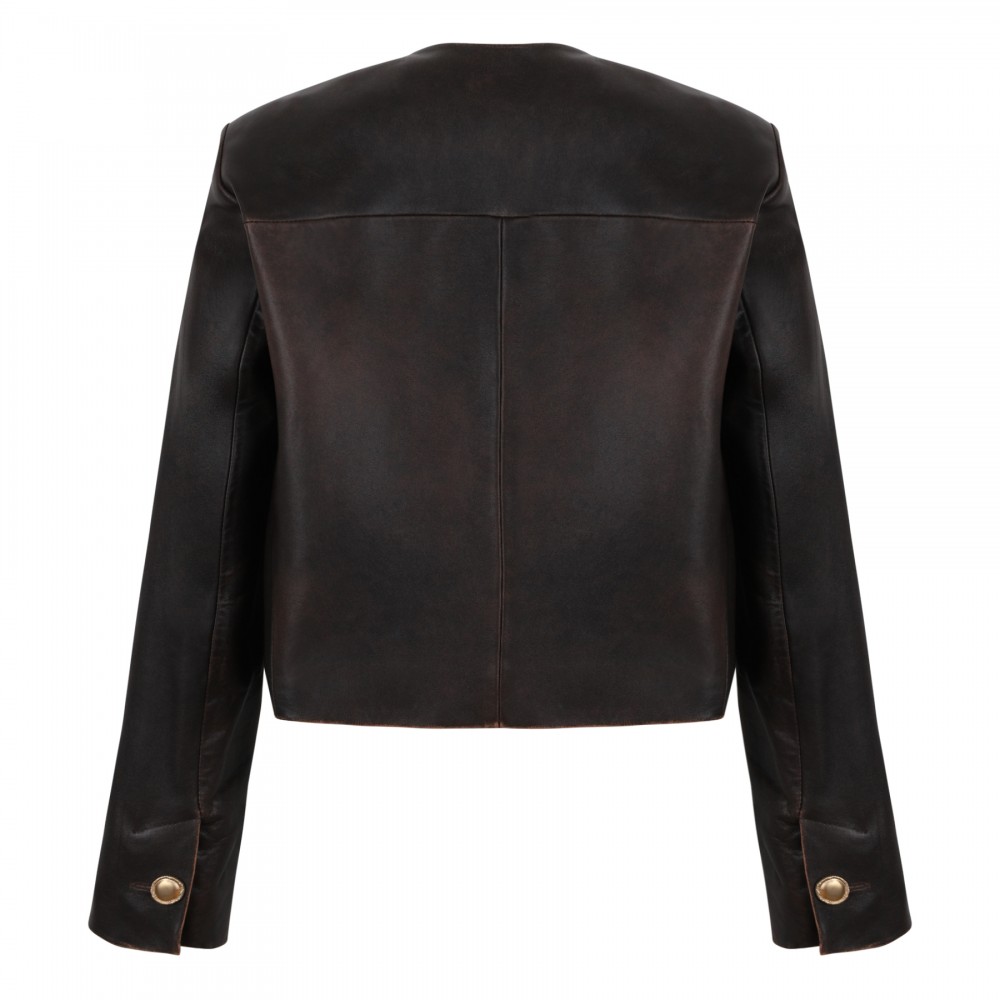 Lorenne vintage leather jacket