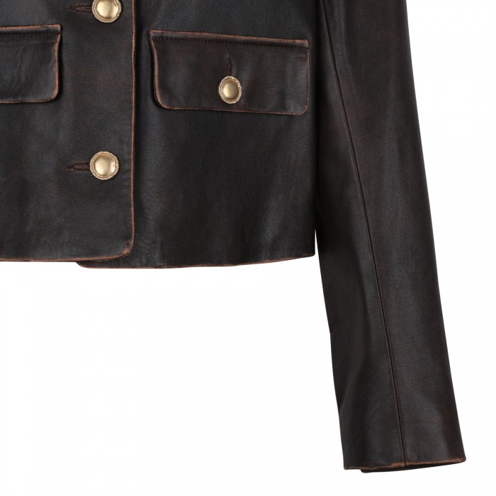 Lorenne vintage leather jacket