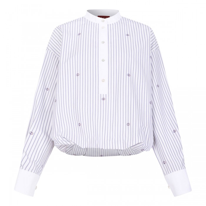 Striped cotton shirt