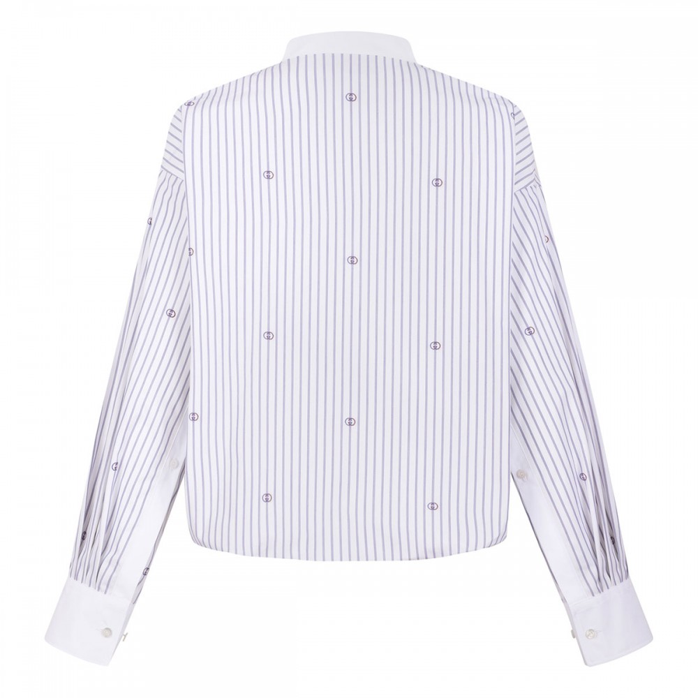 Striped cotton shirt
