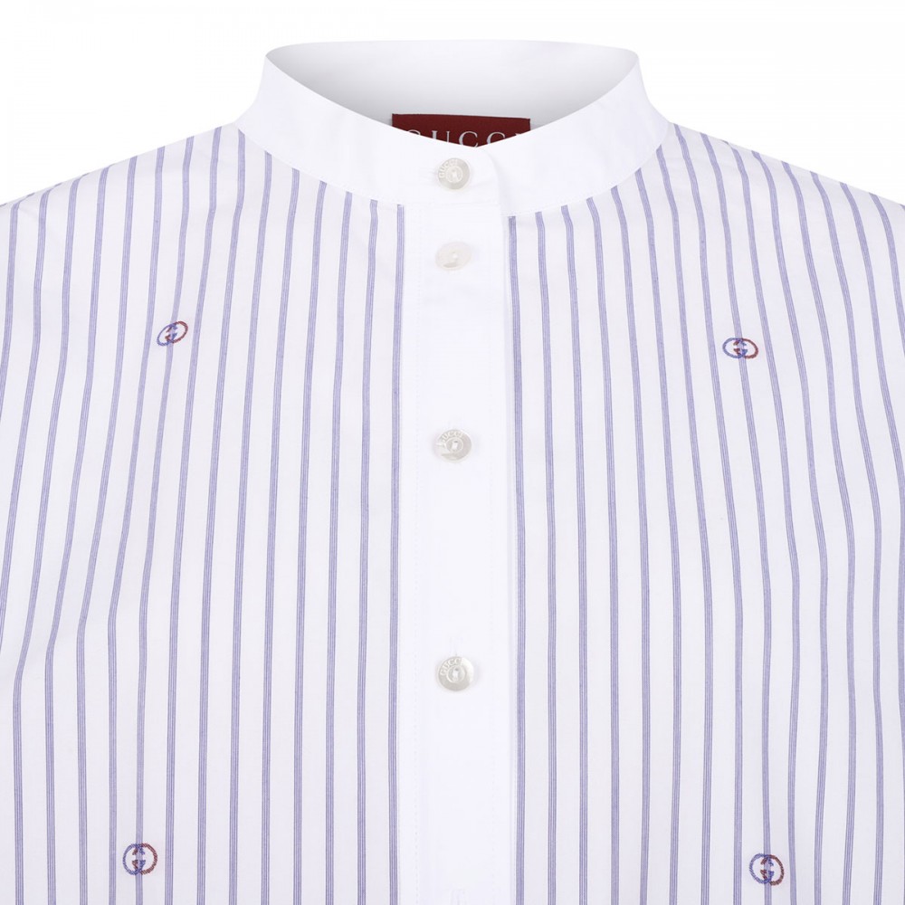 Striped cotton shirt