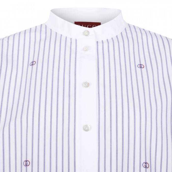 Striped cotton shirt
