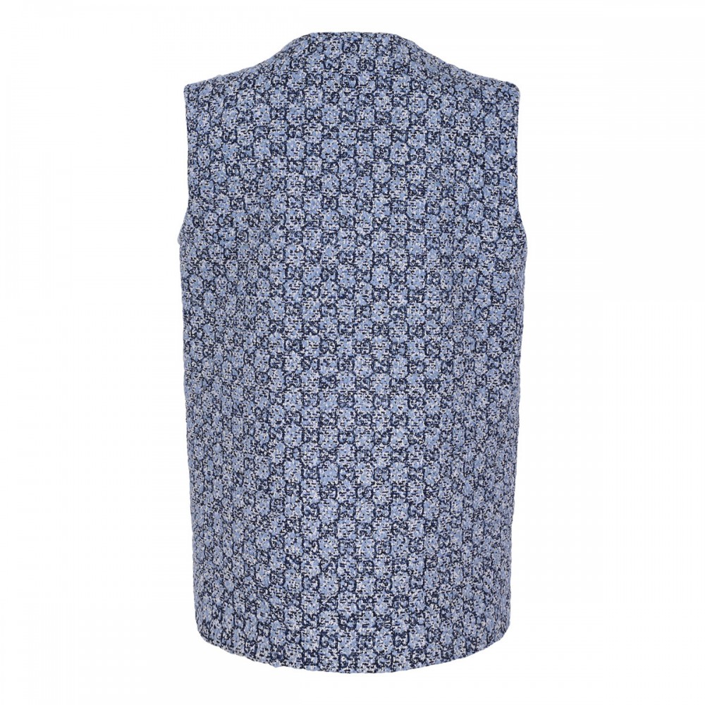 GG tweed vest