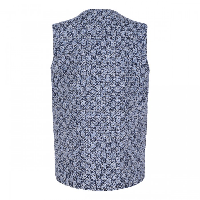 GG tweed vest