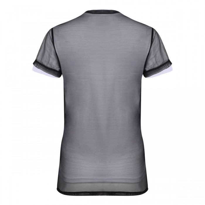 Double layered jersey T-shirt
