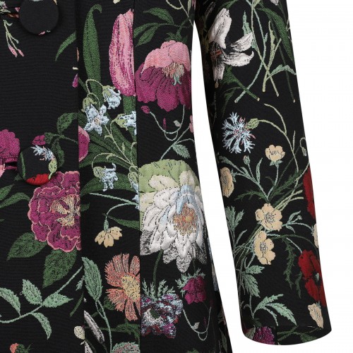 Flora silk brocade coat 2