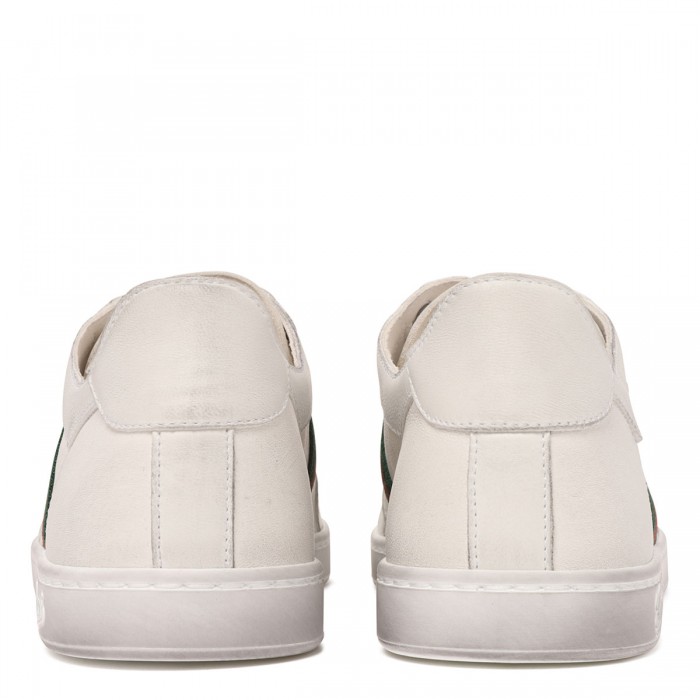 Stretch low-top sneakers