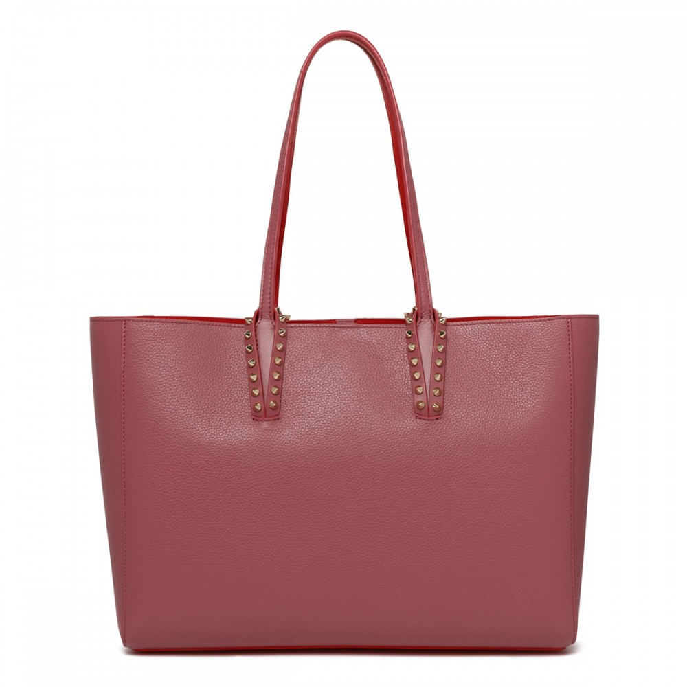 Cabata small leather tote bag
