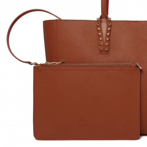 Cabata small leather tote bag 2