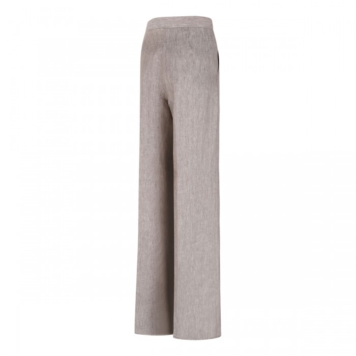 Deserto herringbone linen twill pants