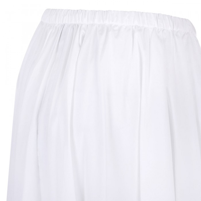 Elasticated waist midi skirt