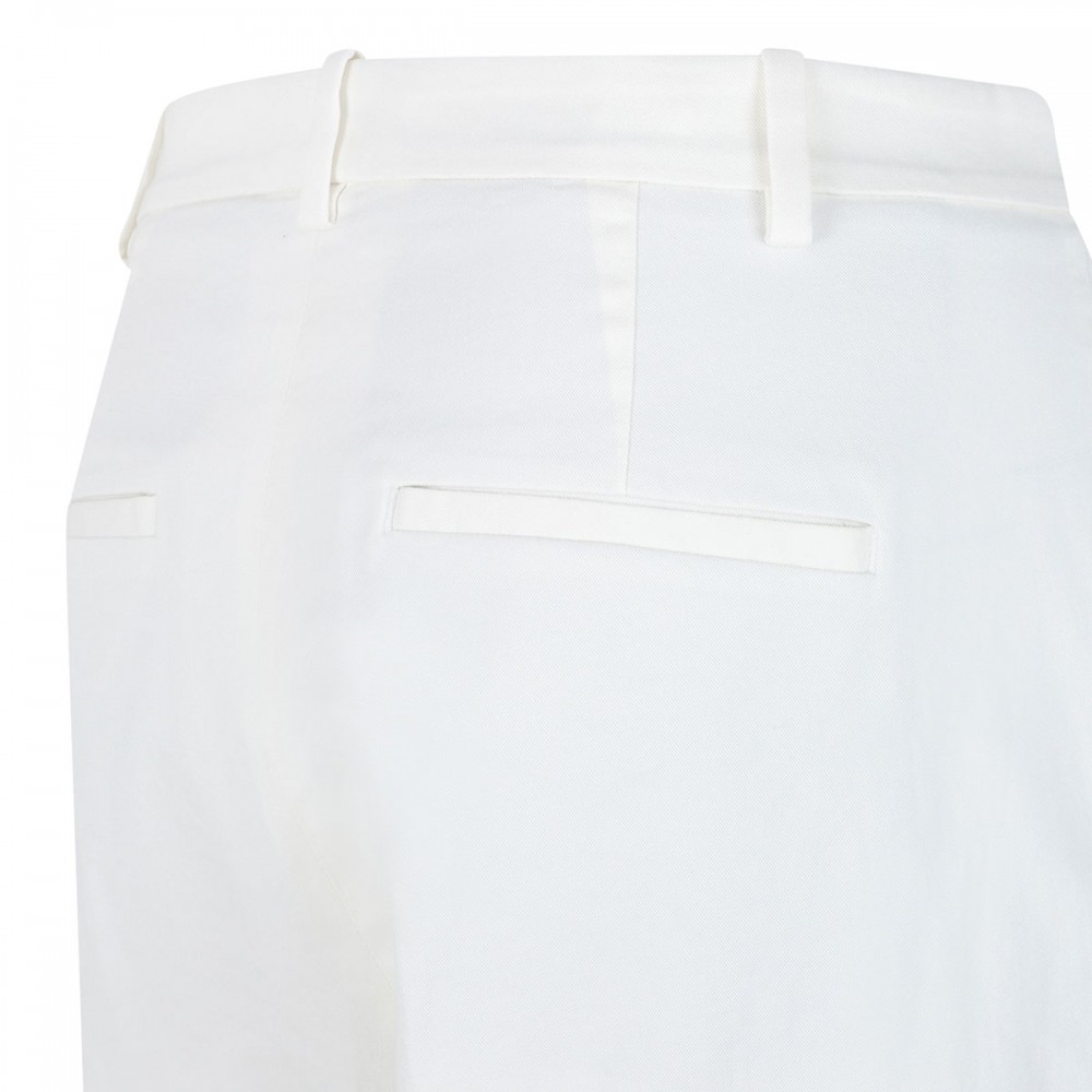 Mid-rise chino pants