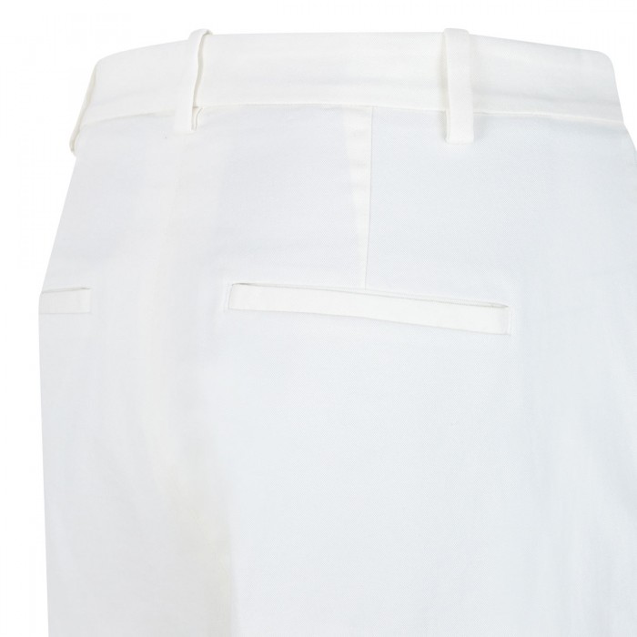 Mid-rise chino pants