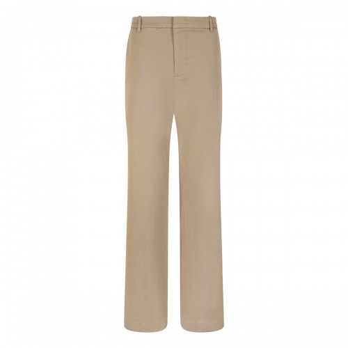 Mid-rise chino pants
