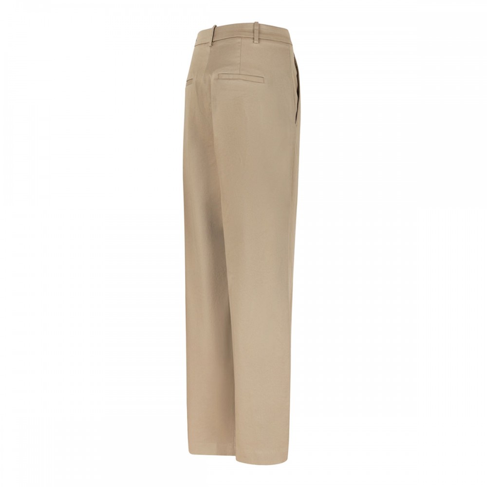 Mid-rise chino pants