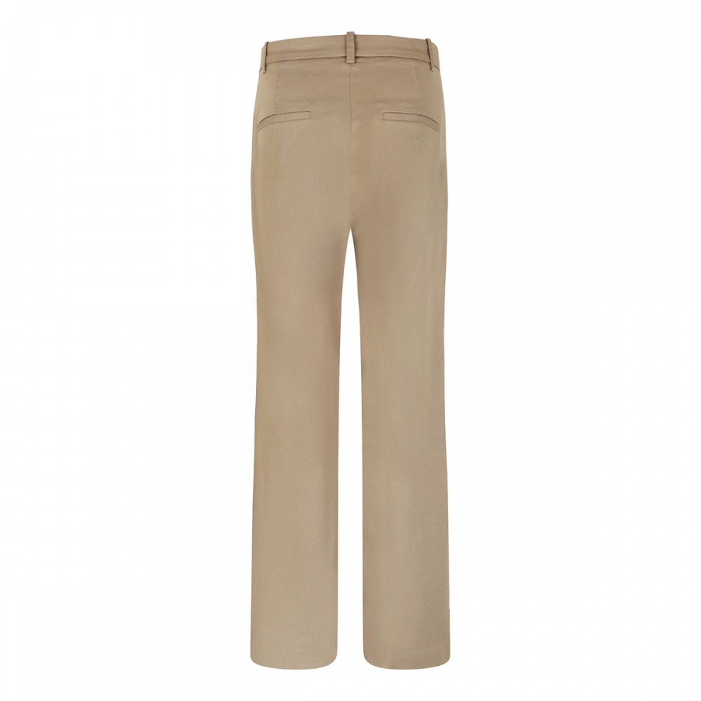 Mid-rise chino pants