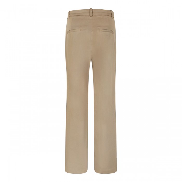 Mid-rise chino pants