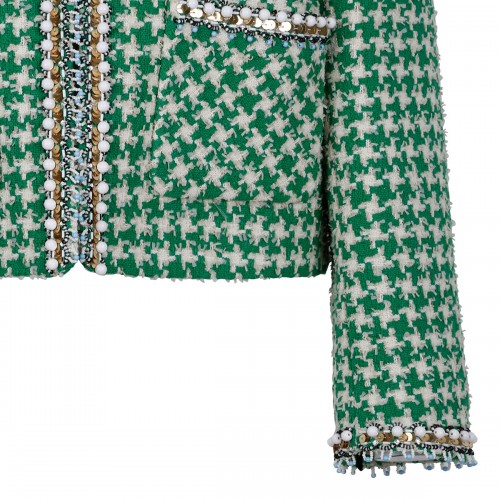 Beaded houndstooth tweed... 2