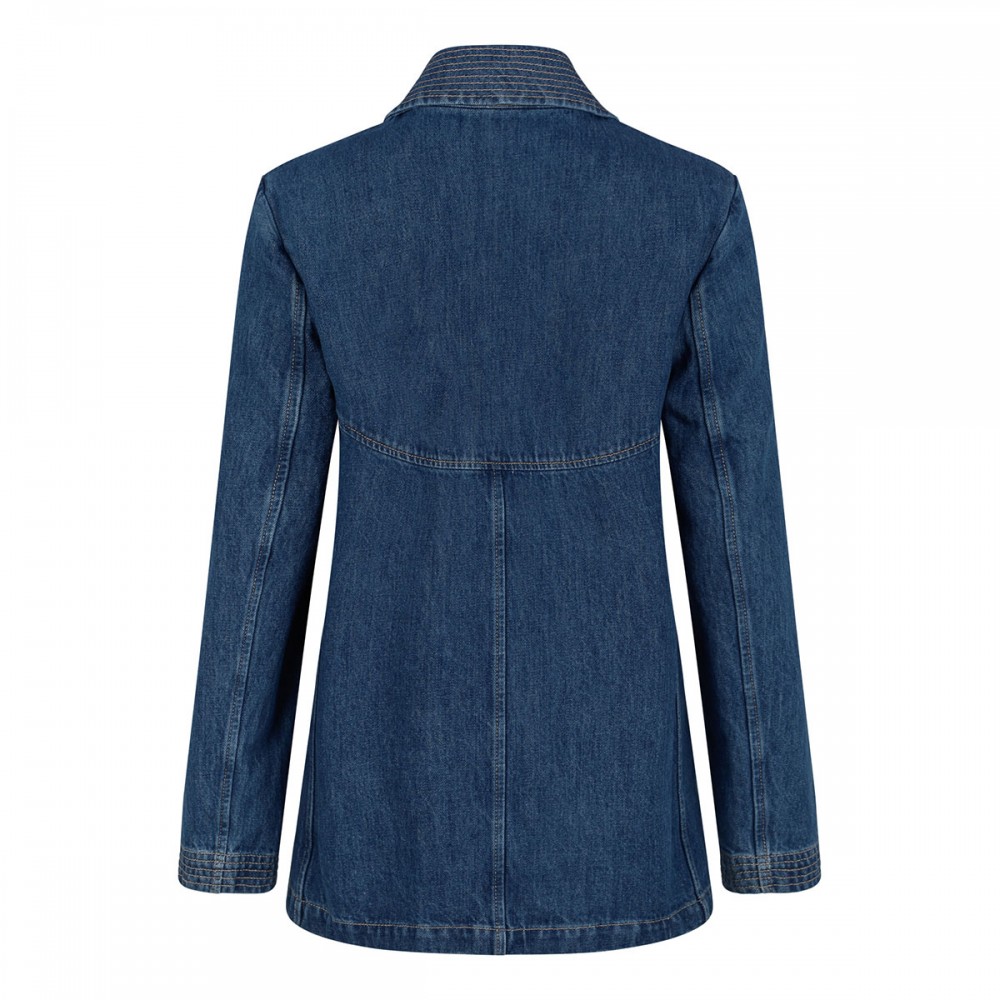 VLogo denim field jacket