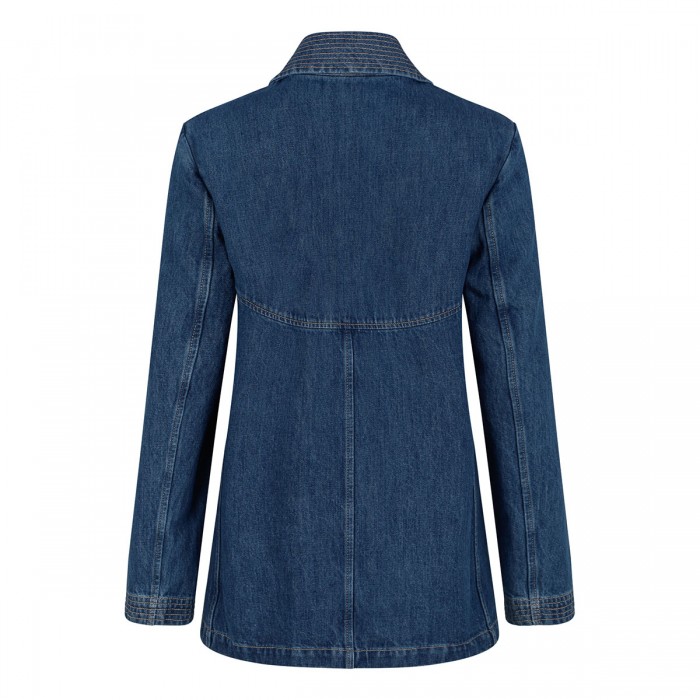 VLogo denim field jacket