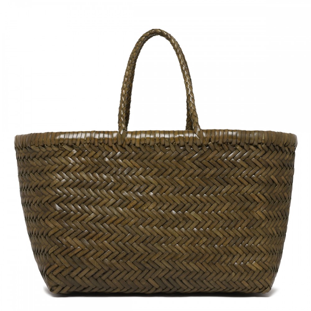 Bamboo triple jump small handbag