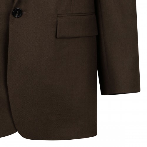 Single-breasted wool jacket 2