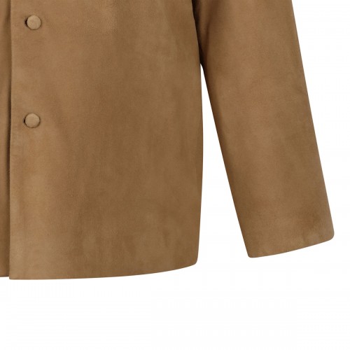 Suede pajama-style jacket 2