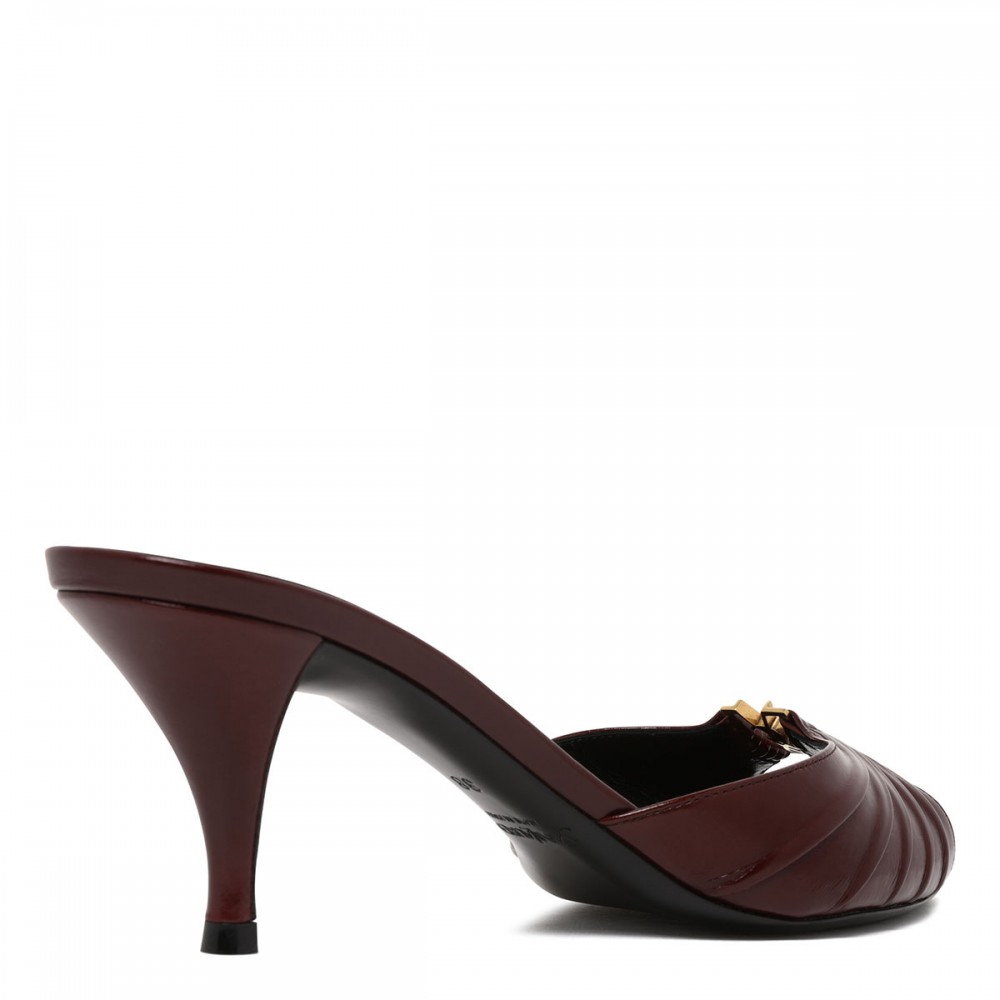 Babylone leather 60 mules
