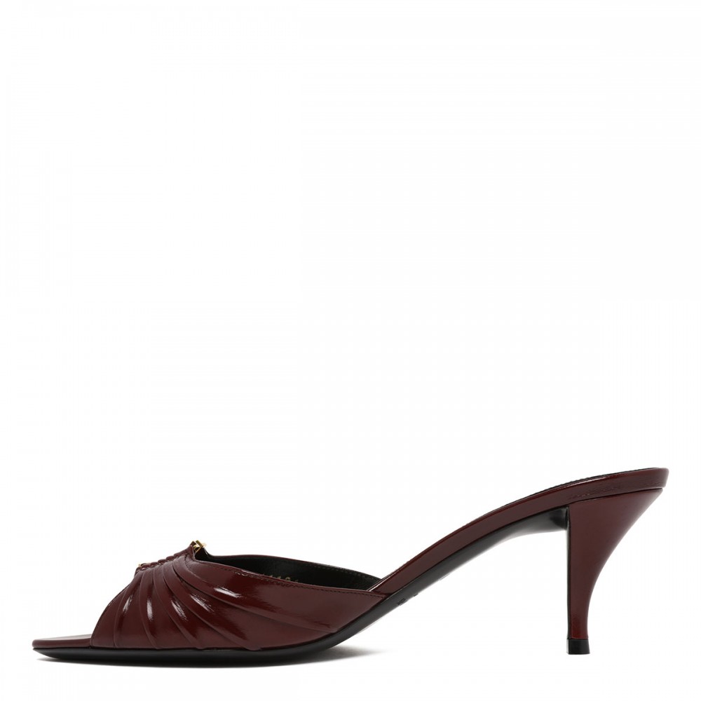 Babylone leather 60 mules