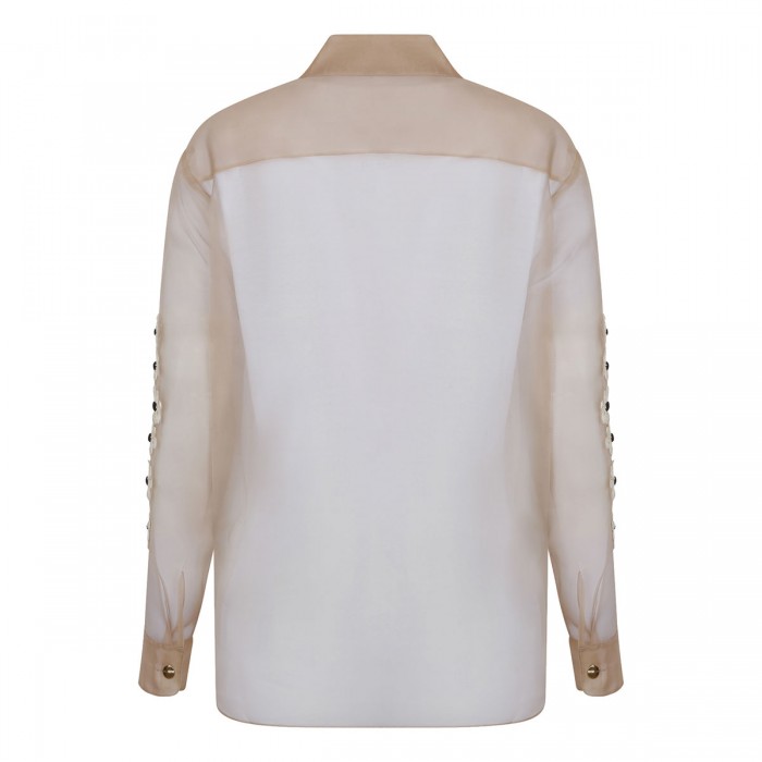 Argo floral embroideries top