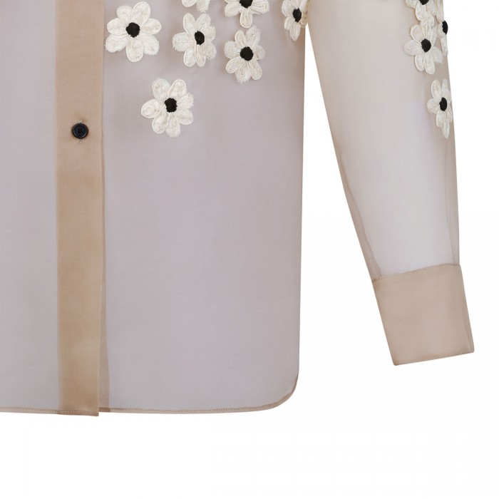 Argo floral embroideries top