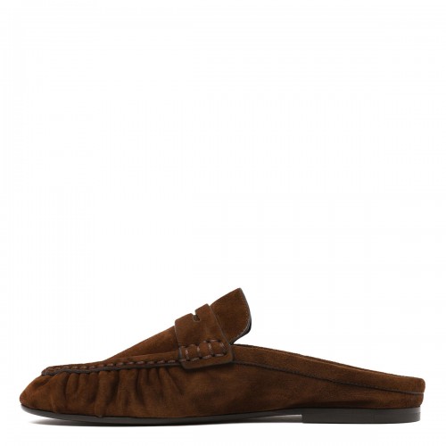 Le Loafers suede mules 2