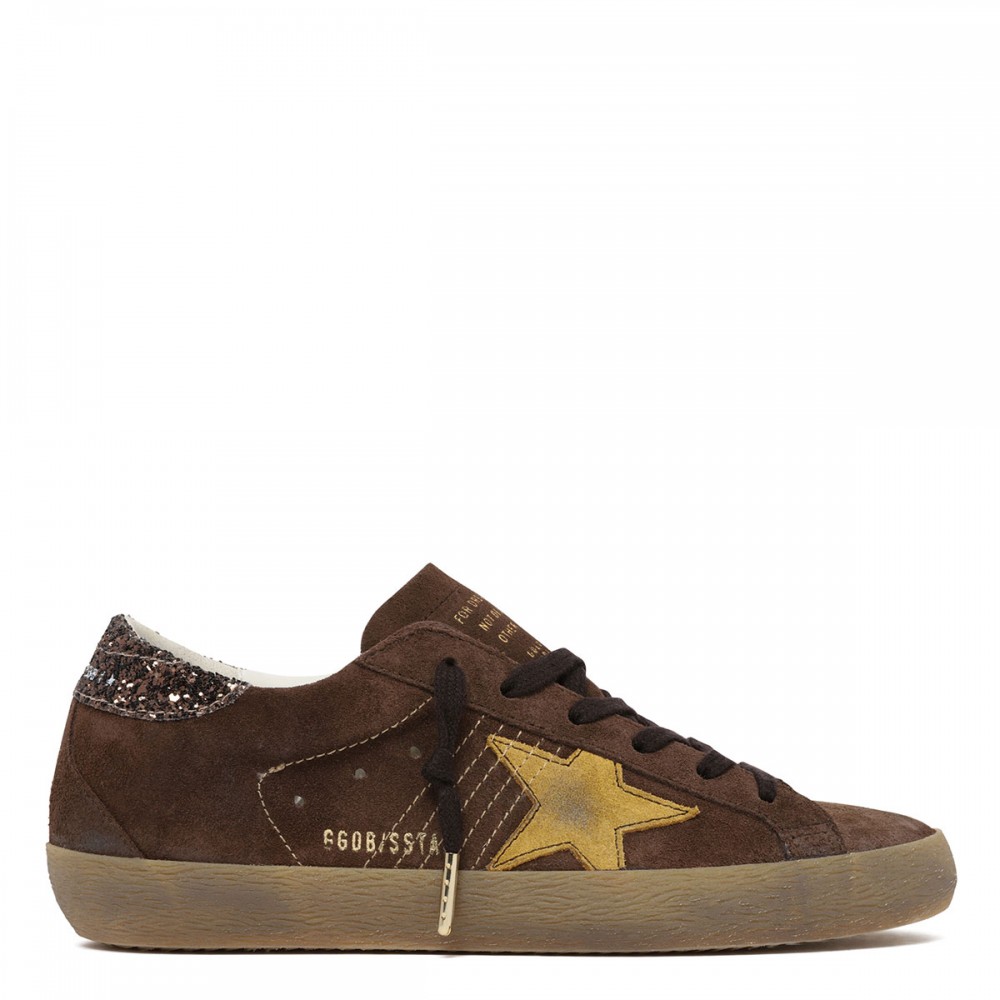 SuperStar brown suede sneakers