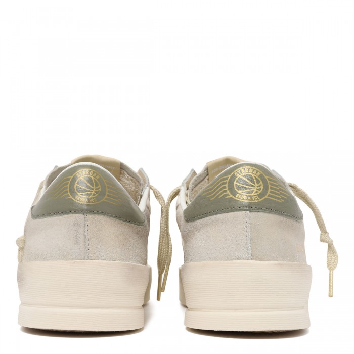 Stardan suede and leather sneakers