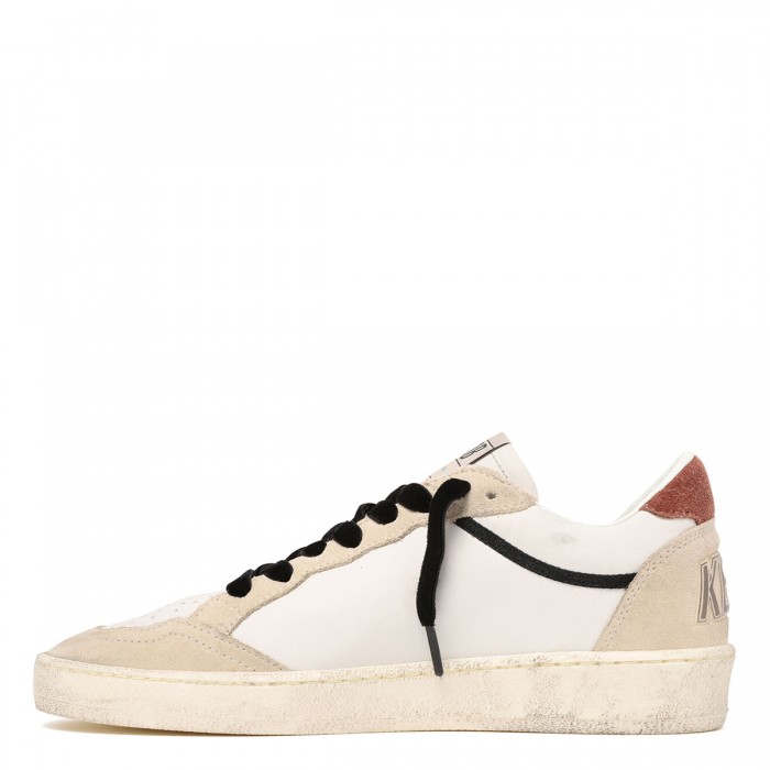 BallStar suede and nappa sneakers