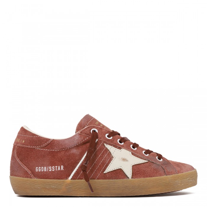 SuperStar waxed suede sneakers