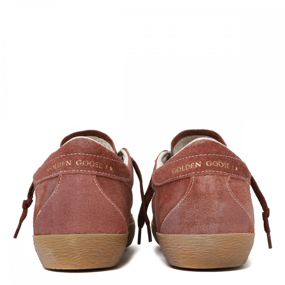 SuperStar waxed suede sneakers