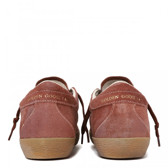 SuperStar waxed suede sneakers