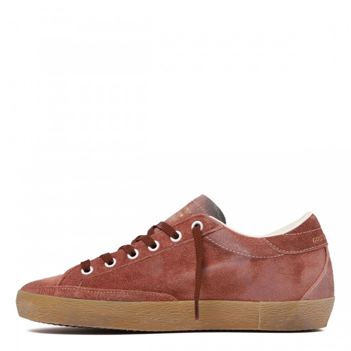 SuperStar waxed suede sneakers