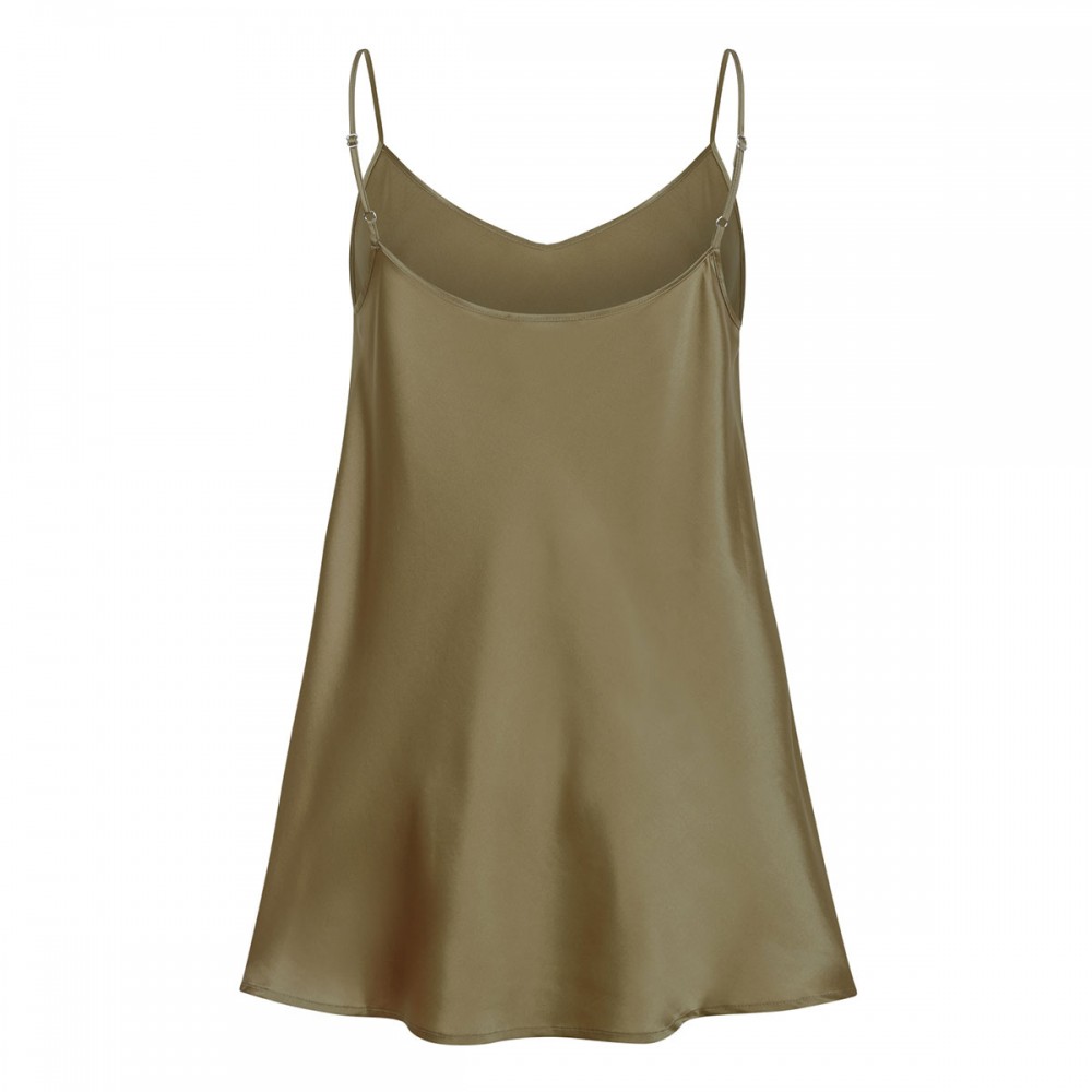 Silk tank top