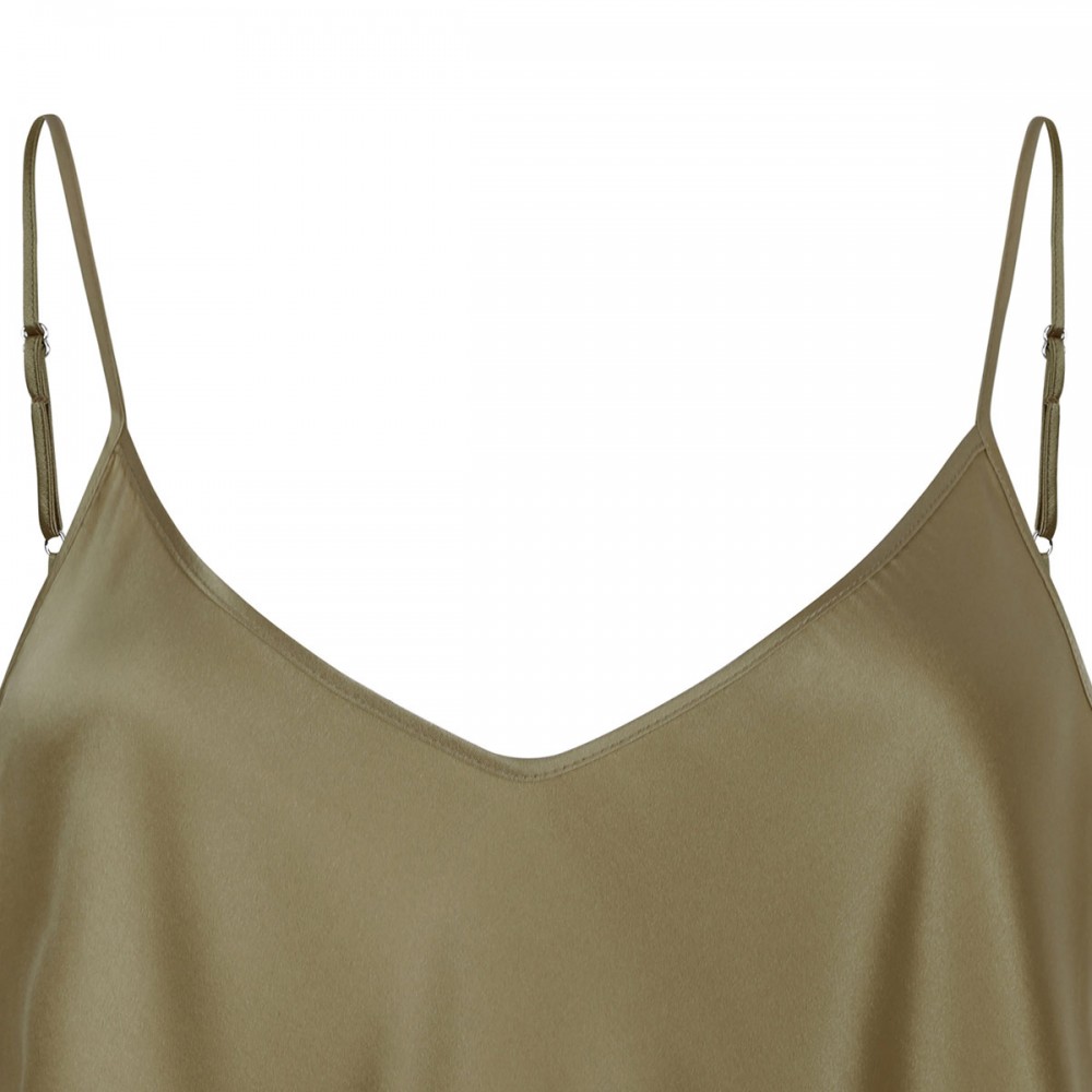 Silk tank top