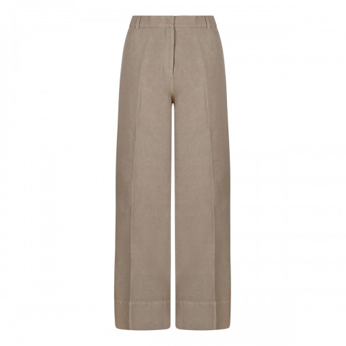 Melody linen-cotton pants