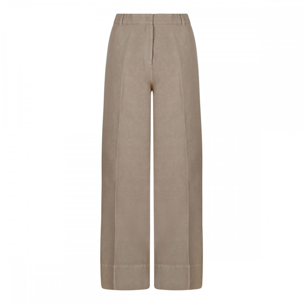 Melody linen-cotton pants
