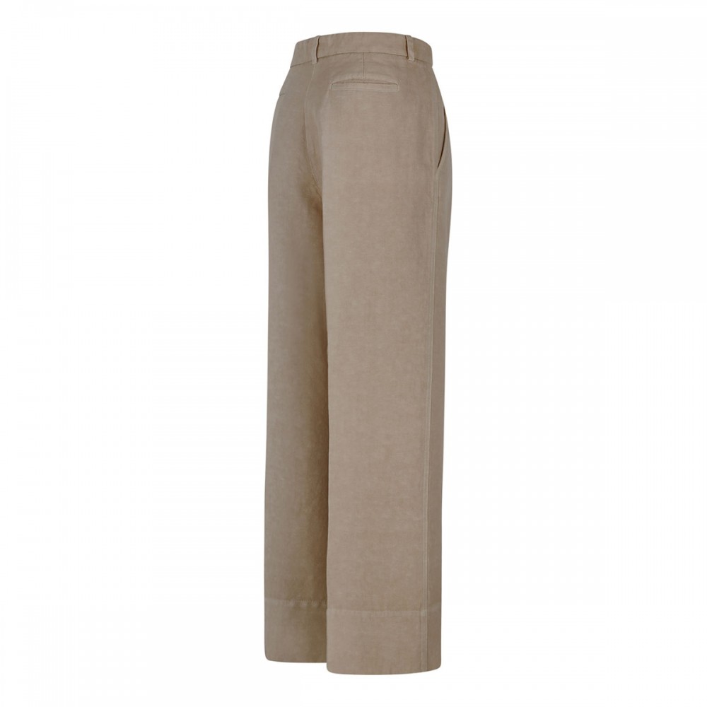Melody linen-cotton pants