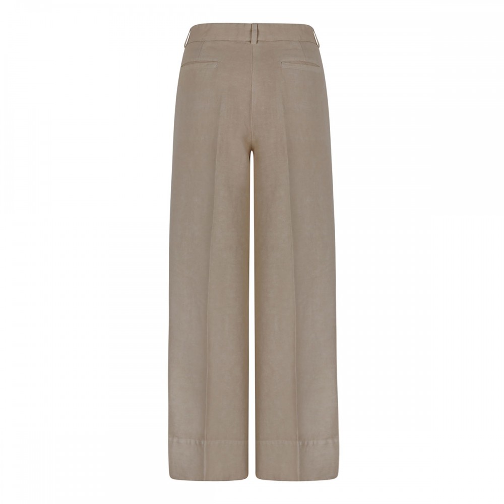 Melody linen-cotton pants