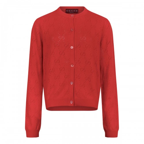 GG pointelle cotton silk...