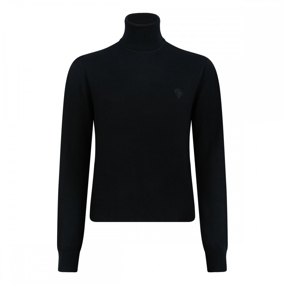 Wool turtleneck sweater