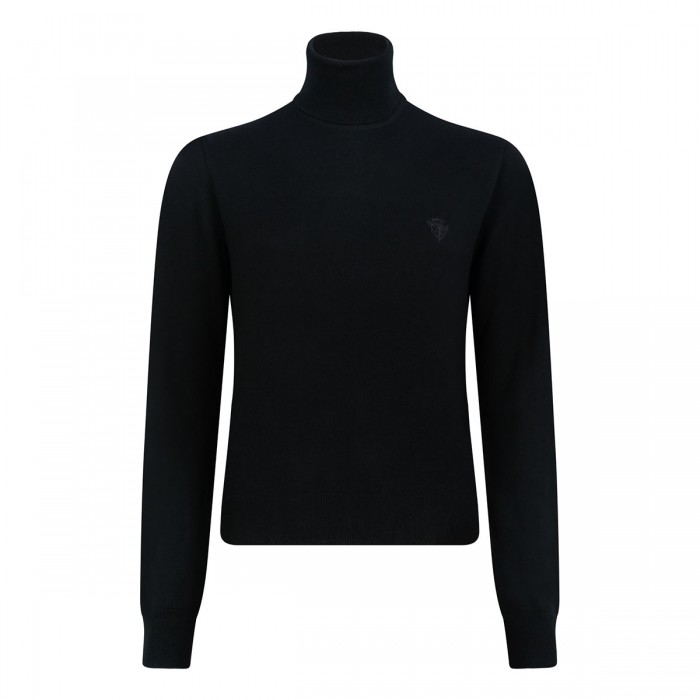 Wool turtleneck sweater