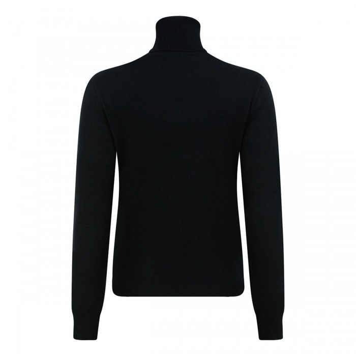 Wool turtleneck sweater