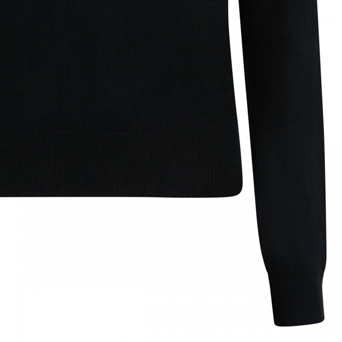 Wool turtleneck sweater